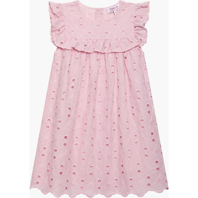 Eliza Ruffle Dress, Pink