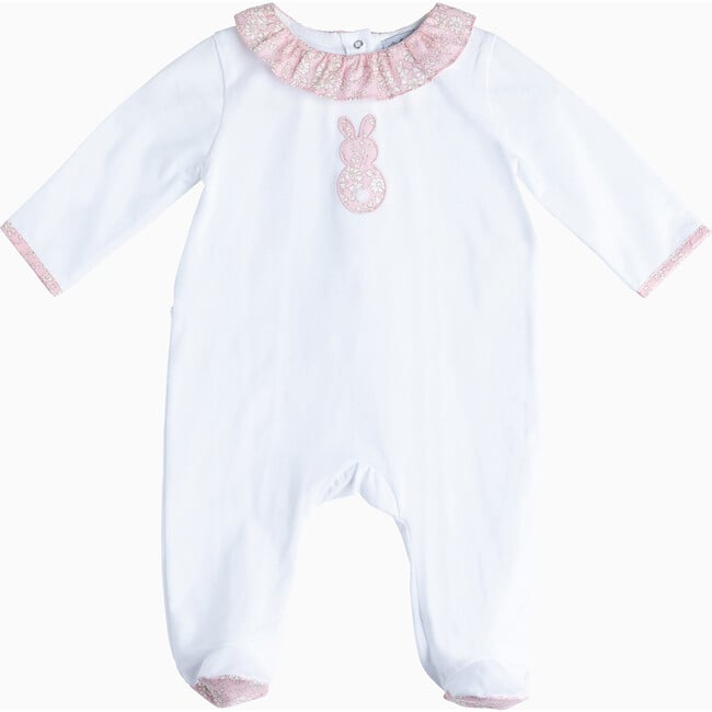 Little Liberty Print Flopsy All In One & Gift Bag, Pink Capel - Onesies - 2