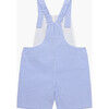 Little Alexander Bib Shorts Augustus & Friends, Pale Blue Gingham - Rompers - 2
