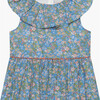 Liberty Print Hedgerow Wide Willow Dress, Blue Hedgerow & Ramble - Dresses - 3