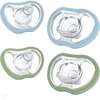 Active Pacifier - 4m+ 4pk, Sky & Sage - Pacifiers - 1 - thumbnail