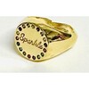 "Sparkle" Signet Adjustable Ring - Rings - 4