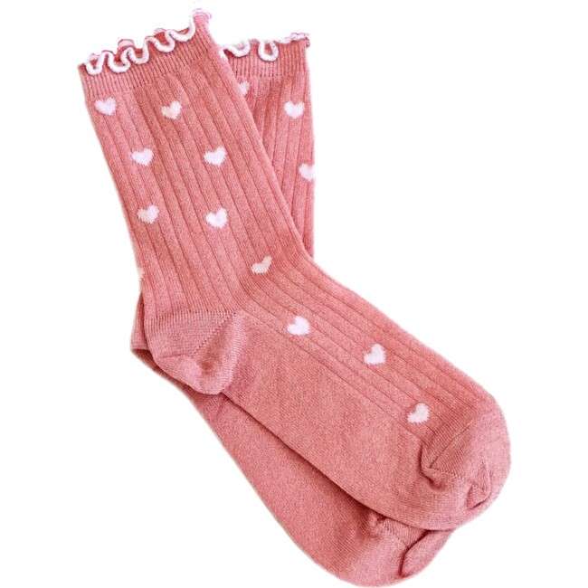 Love Story Socks, Pink
