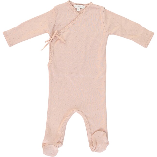 Bebe Wrap Overall, Powder - Overalls - 1