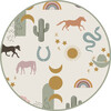 Wild and Free Horse Baby Lovey, White - Blankets - 3