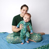 Ever After Bamboo Convertible Baby Pajama, Green - Pajamas - 2
