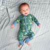 Ever After Bamboo Convertible Baby Pajama, Green - Pajamas - 3