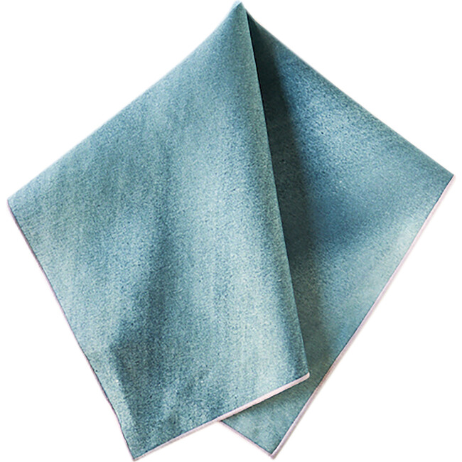 Blue Sunbeam Napkin with Pale Pink Trim - Tabletop - 1