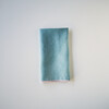 Blue Sunbeam Napkin with Pale Pink Trim - Tabletop - 2