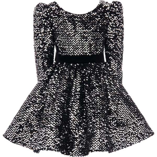 Mei Sequin Bow Dress main image 1