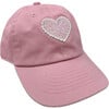 Personalized Heart Hat, Pink - Hats - 1 - thumbnail