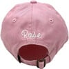 Personalized Heart Hat, Pink - Hats - 2