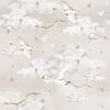 Magic Swans Beige Wallpaper - Wallpaper - 1 - thumbnail