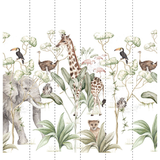 Savanna Animals Wallpaper