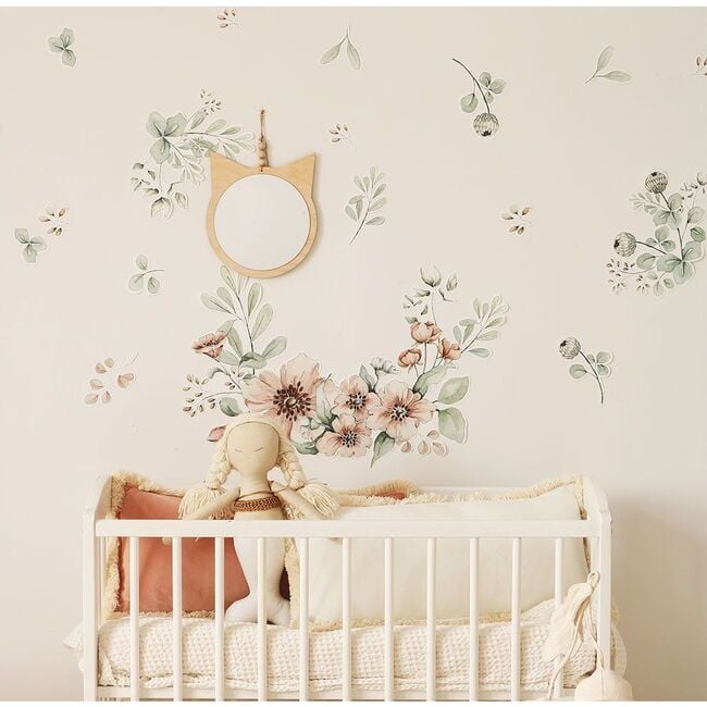 Meadow Flowers Pastel Return To Innocence Wall Decal Set - Wall Décor - 3