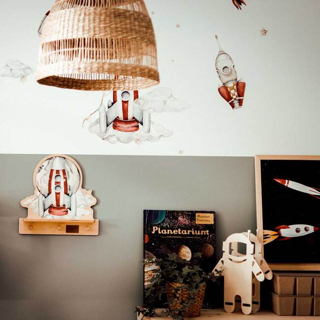 Rocketship Mini Shelf - Wall Décor - 4