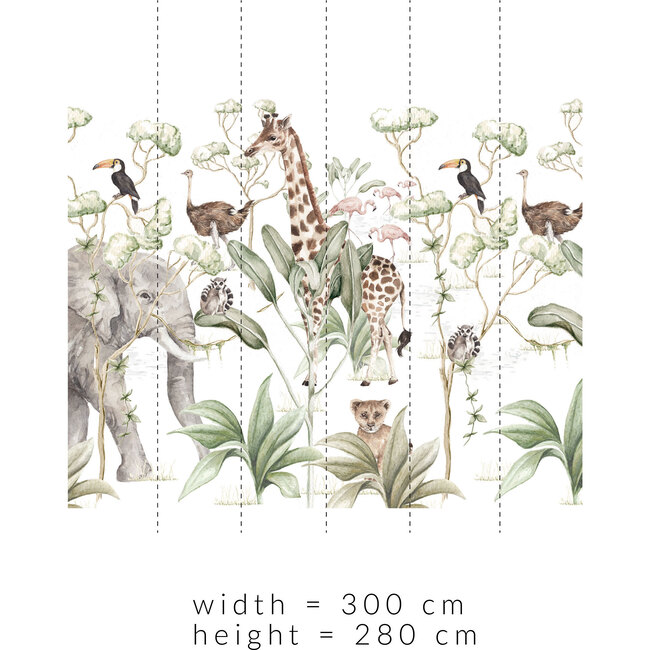 Savanna Animals Wallpaper - Wallpaper - 2