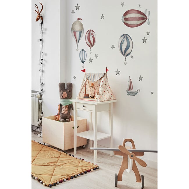 Sky Is The Limit Balloon Wall Decal Set - Wall Décor - 4