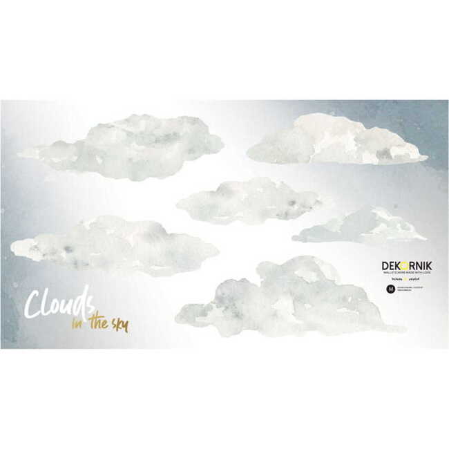 Clouds In The Sky Wall Decal Set