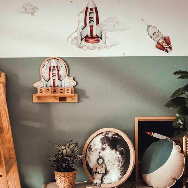 Rocketship Mini Shelf - Wall Décor - 7