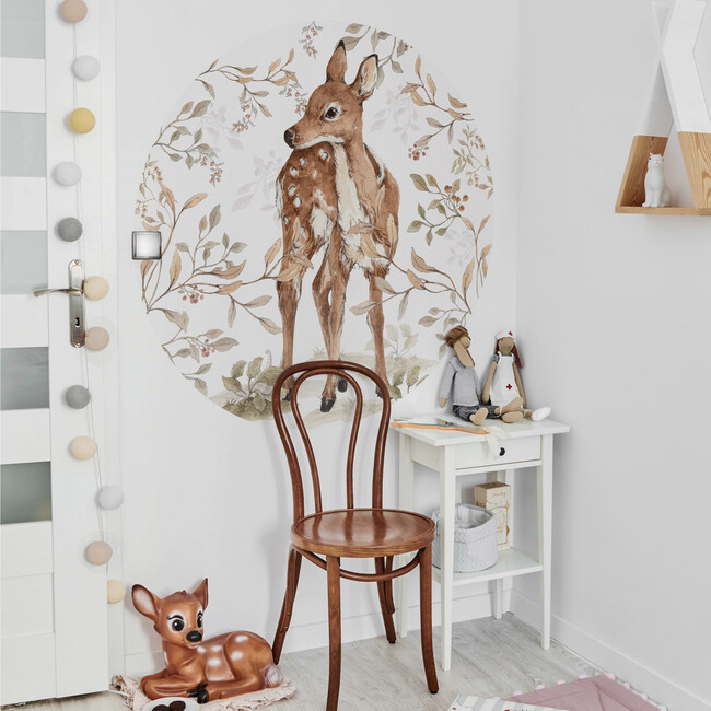 Deer In A Circle Wall Decal Set - Wall Décor - 2