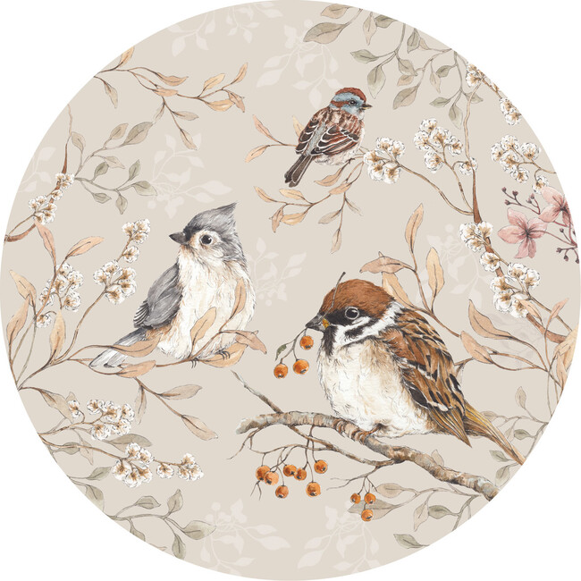 Birds In A Circle Wall Decal Set