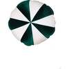 Round Patchwork Pillow, Green Circus - Decorative Pillows - 1 - thumbnail