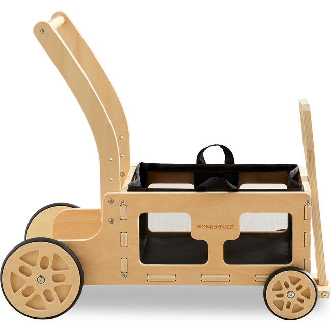 Step By Step Wagon Walker, Tan - Developmental Toys - 2