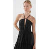 Women's Seraphina Deep V-Neck Maxi Dress, Black - Dresses - 2