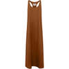 Women's Collins Scoop Neck Racerback Dress, Camel - Dresses - 4