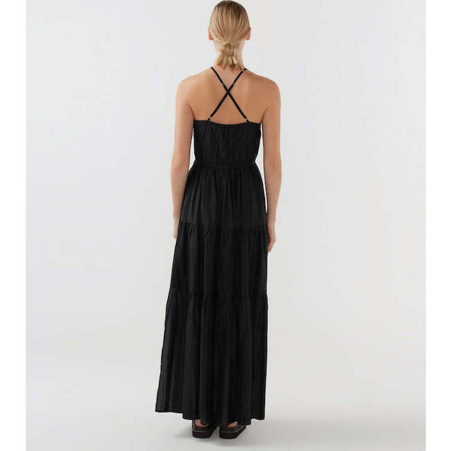 Women's Seraphina Deep V-Neck Maxi Dress, Black - Dresses - 4