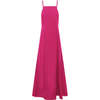 Women's Rory Square Neck Maxi Dress, Magenta - Dresses - 4