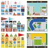 80pc School, Hospital, and Police Station Theme Set - STEM Toys - 1 - thumbnail