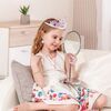Kids 24 Piece Fairytale Royal Princess Dress Up - Pretend Play Tiara, Jewelry Boutique, Shoes & Fashion Accessories - STEM Toys - 2