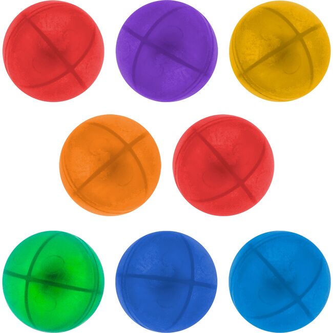 8pc Marbles for Track Run Building Blocks