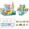 Magnetic Tiles Building Construction Blocks Metro City Town  - STEM Toys - 3