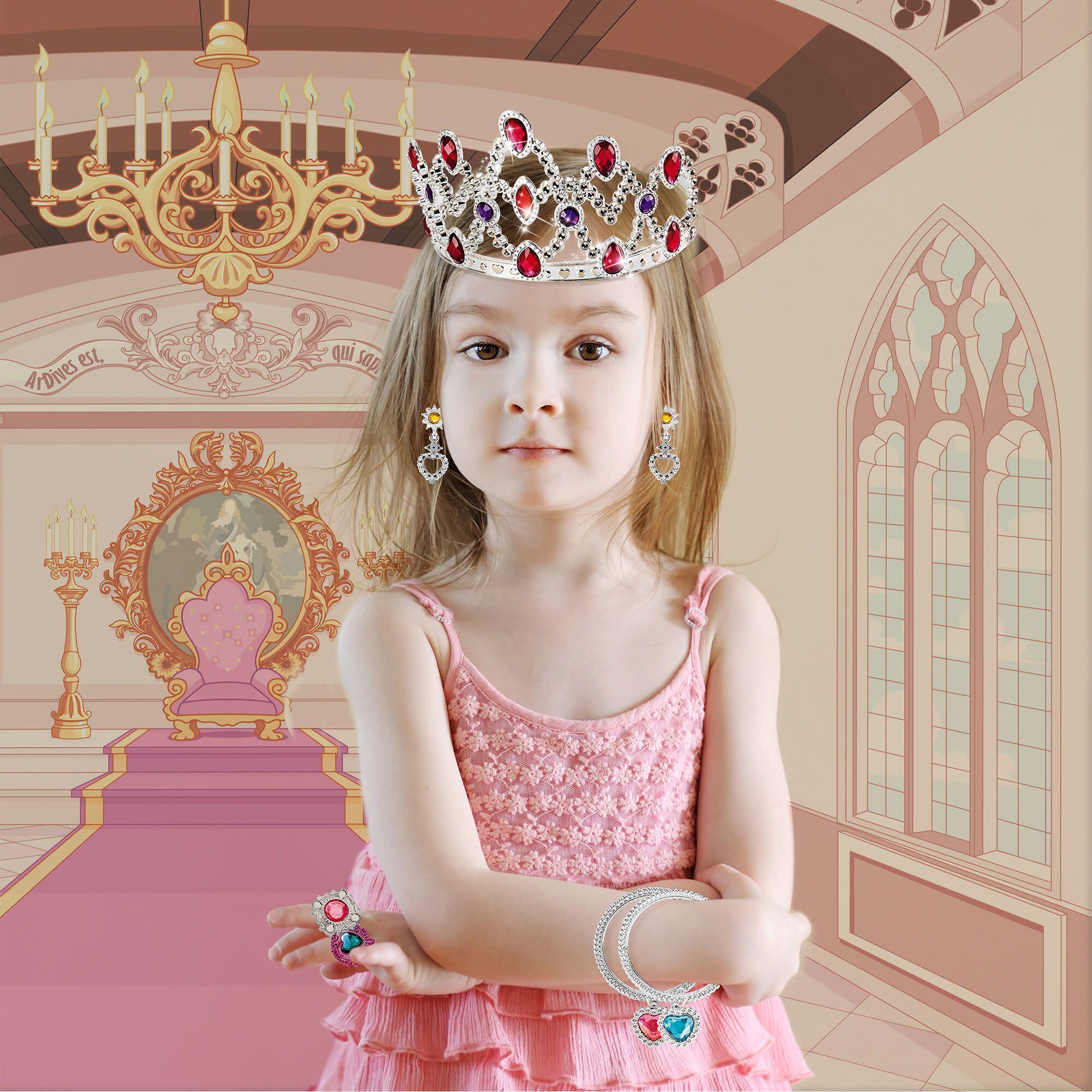 Kids 20 Piece Fairytale Royal Princess Dress Up - PicassoTiles Play