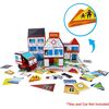 80pc School, Hospital, and Police Station Theme Set - STEM Toys - 4