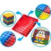 512 Piece Magnetic Brick Tile and Brick Building Set - STEM Toys - 4
