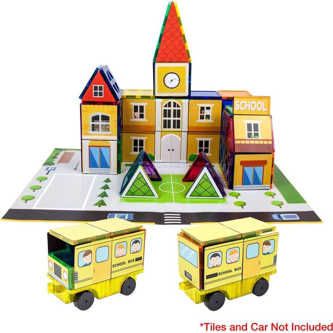 80pc School, Hospital, and Police Station Theme Set - STEM Toys - 5