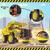 EverPlay 361 Piece 2-In-1 Flying Propeller Airplane & Dump Truck Model Construction Building Brick Block - STEM Toys - 4