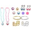 Kids 24 Piece Fairytale Royal Princess Dress Up - Pretend Play Tiara, Jewelry Boutique, Shoes & Fashion Accessories - STEM Toys - 6