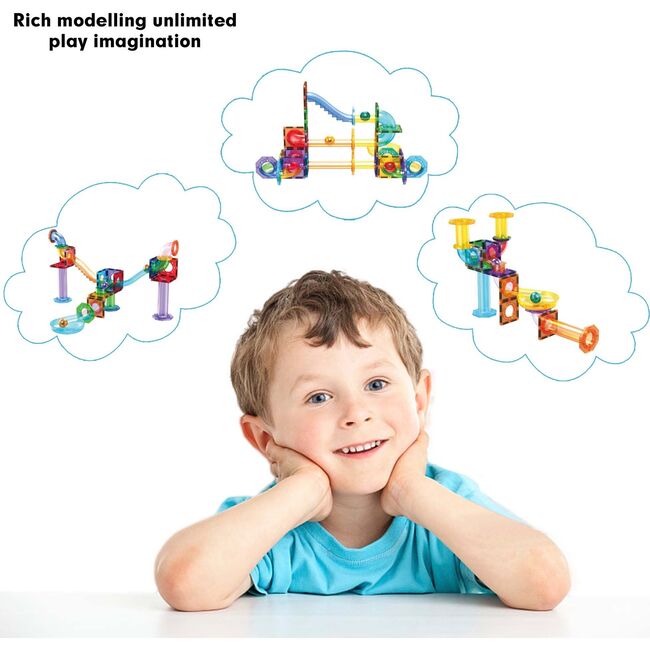 60pc Marble Run - STEM Toys - 6