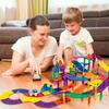 12 Piece Support Column Expansion Supporting Pack for Magnetic Race Car Track Magnet Tile - STEM Toys - 3