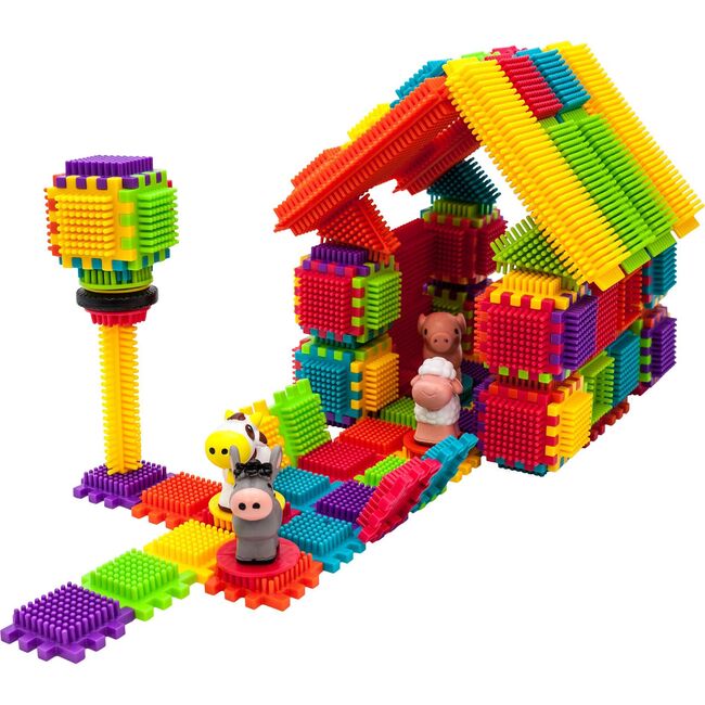 151pc Hedgehog Building Block Truck Theme - STEM Toys - 3
