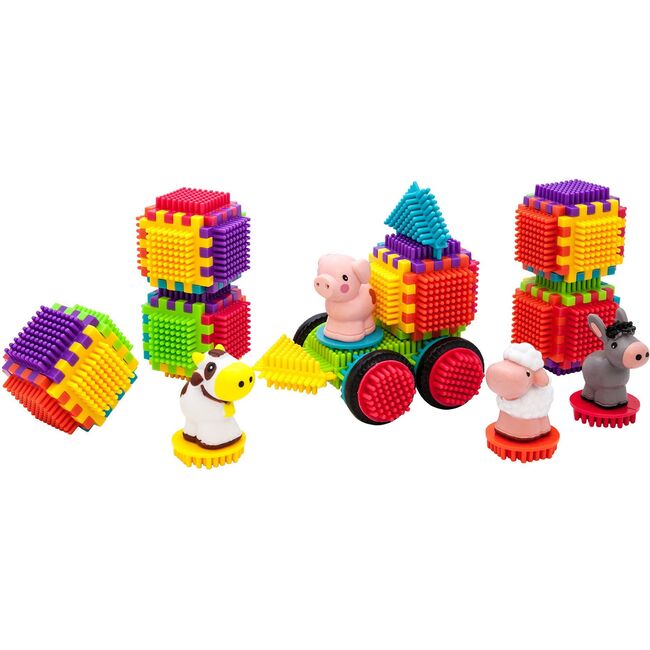 151pc Hedgehog Building Block Truck Theme - STEM Toys - 4
