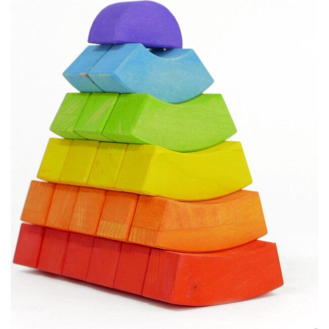 Rainbow Blocks - Woodens - 6