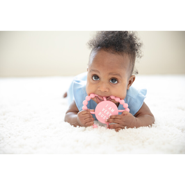 Very Busy Happy Teether, Pink - Teethers - 2