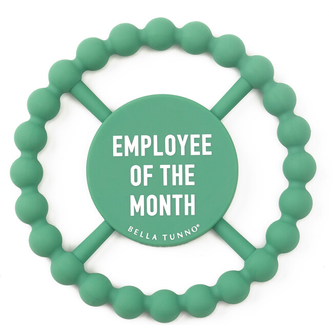 Employee Of The Month Happy Teether, Green
