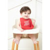 Cowboy Wonder Bib, Red - Bibs - 2